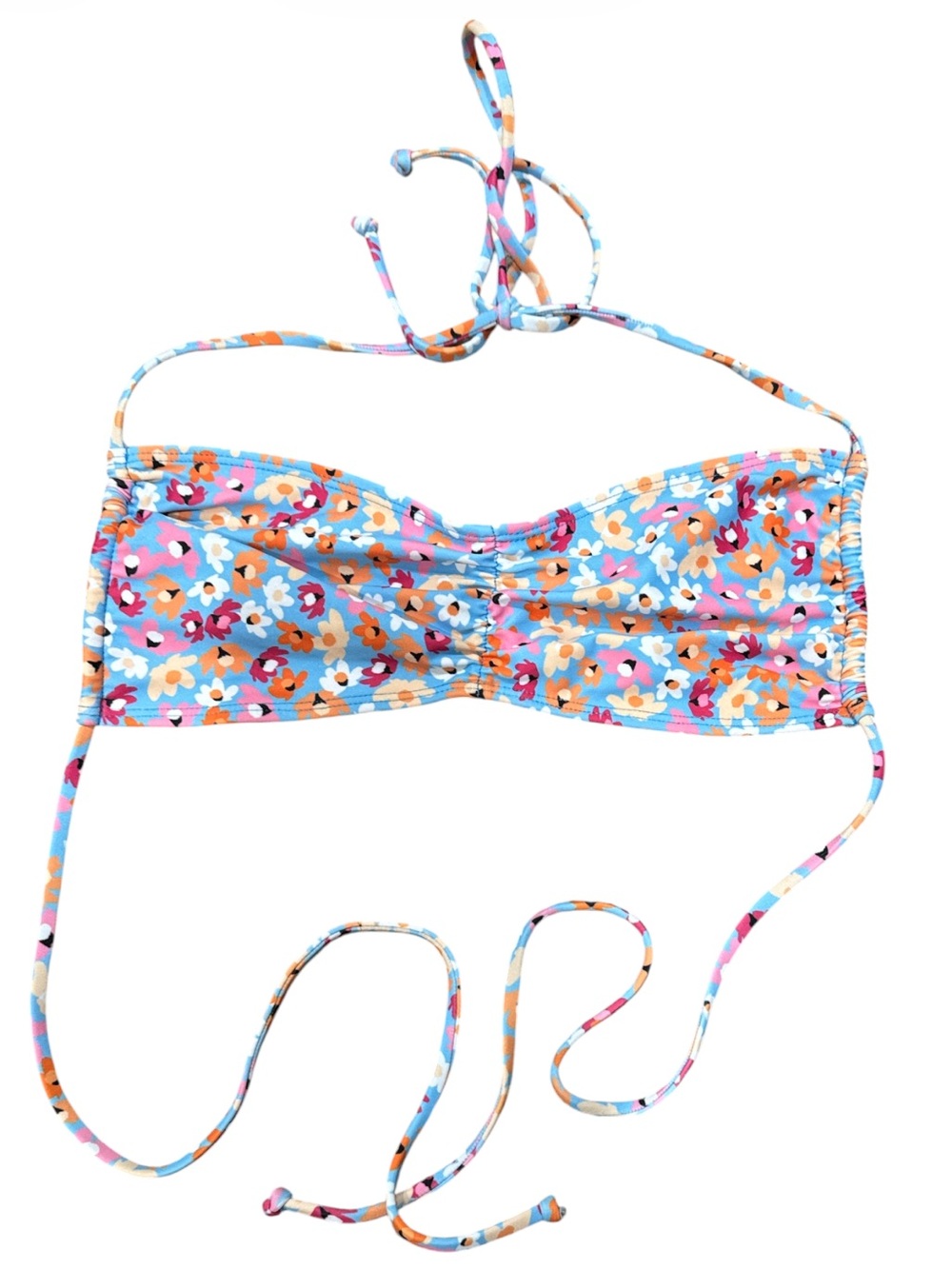 Faithful The Brand Hanna Floral Bikini Top XS